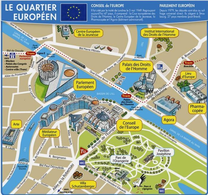 L'Europeen - Prox Centre-Fibre-Inst Europeennes 斯特拉斯堡 外观 照片